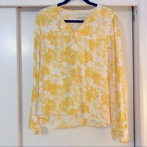 J. Crew Patterned Blouse